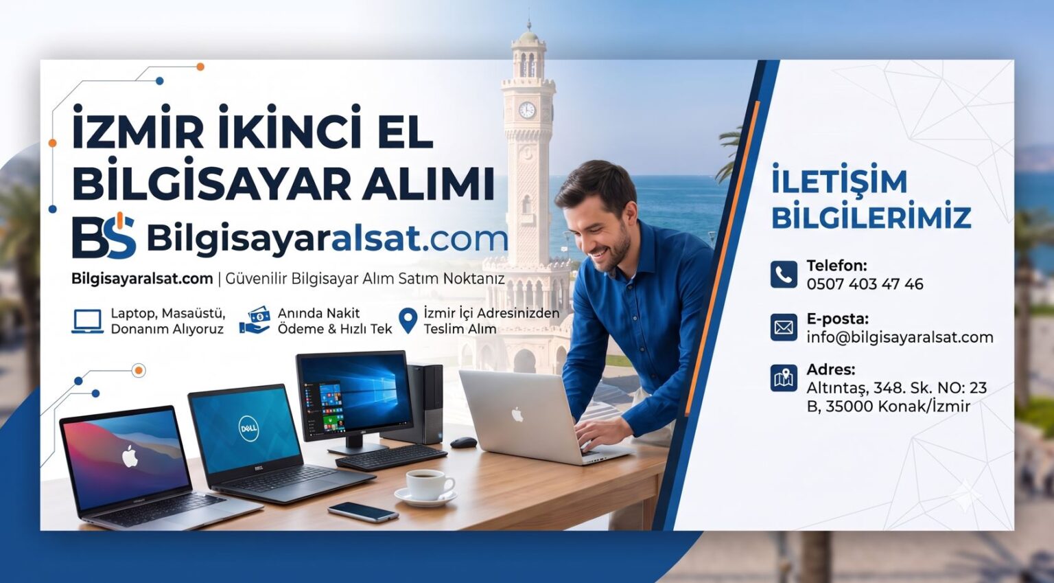 İzmir İkinci El Bilgisayar Alan Yerler
